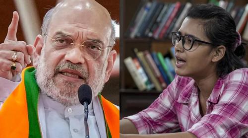 অমিত শাহর পদত্যাগের দাবি অব্যাহত থাকবে: এআইএসএ-এর সভাপতি নেহা