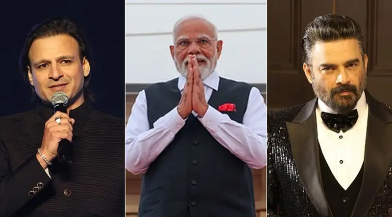 নিজেরা থাকেন দুবাই অথচ সারাক্ষণ মোদীর প্রশংসা: তোপের মুখে বিবেক-মাধবন