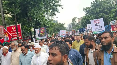 সচিবালয় ঘেরাও করতে গেল ১১ দলীয় ঐক্য, আটকে দিলো পুলিশ