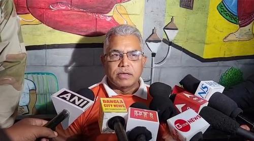 বাংলাদেশে যা চলছে, সেটা অমানবিক: দিলীপ ঘোষ