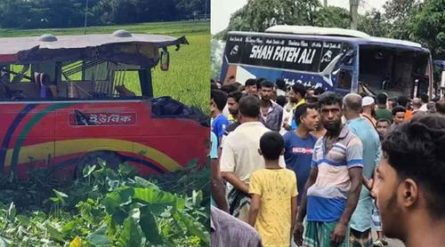 সাতসকালে মর্মান্তিক দুই দুর্ঘটনা, ঝরে গেল ১৫ প্রাণ
