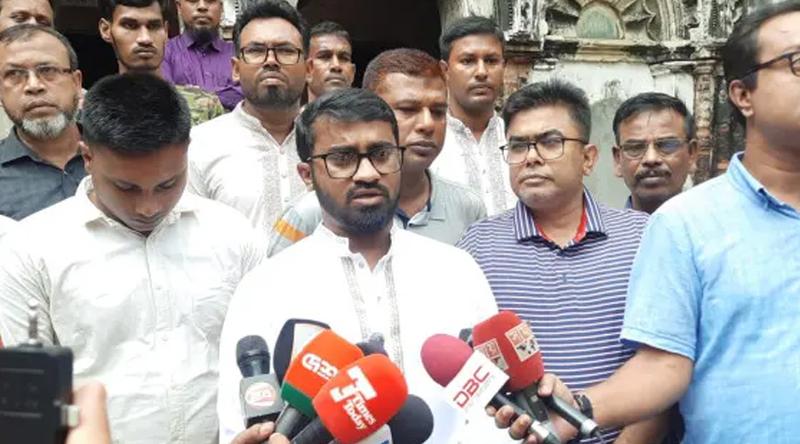গণঅভ্যুত্থানের সাথে প্রথম বেইমানি করেছেন জামায়াত আমির: রাশেদ খাঁন