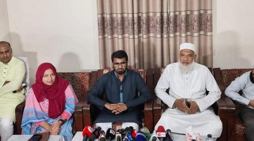 শেখ হাসিনা দেশে ফিরলে তাকে ফাঁসির কাষ্ঠে নেওয়ার জন্য বরণ করে নেব: রাশেদ খাঁন
