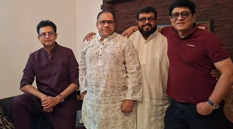 হঠাৎ মিশা সওদাগরের বাসায় নব্বই দশকের তিন নায়ক