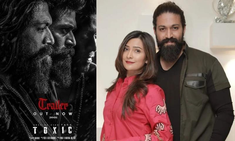 ‘টক্সিক’ ছবির কঠিন পথচলায় স্ত্রীকে পাশে পেয়ে কৃতজ্ঞ ইয়াশ