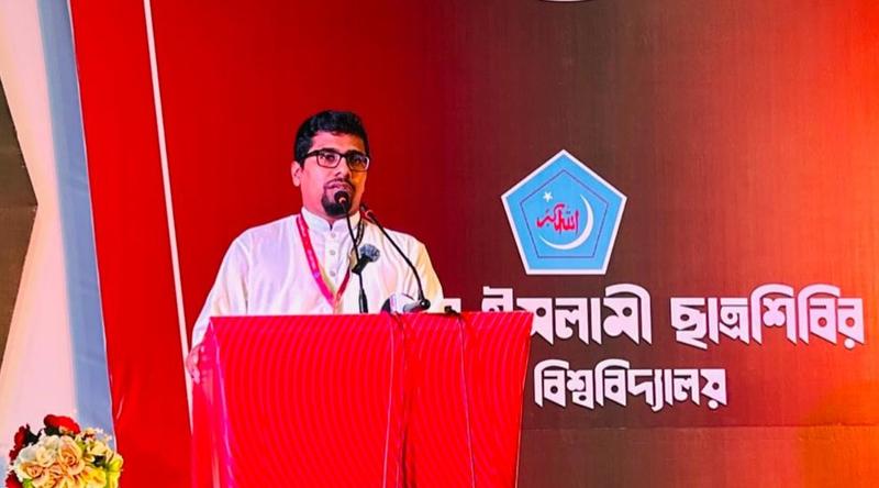 মারের জবাব দিচ্ছি না বলে আমাদের কি শক্তি নাই: শিবির সভাপতি