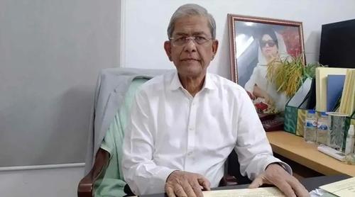 রাষ্ট্রপতি পদে বিএনপির প্রার্থী মির্জা ফখরুল