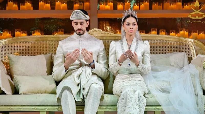 ব্রিটিশ রেসিং ড্রাইভারকে বিয়ে করলেন মালয়েশিয়ার রাজকন্যা