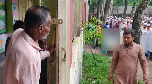চাঁদপুরে মুসলিম বন্ধুর জানাজায় সনাতনী বন্ধু, চোখের জলে শেষ বিদায়