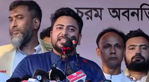 ৫ মাসে লোডশেডিংয়ের ইতিহাস ভেঙেছে সরকার, দেশে গ্যাস-বিদ্যুৎ নেই: নাহিদ