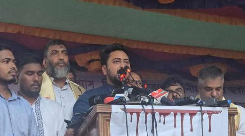 সংস্কার বাস্তবায়ন না হলে সরকারকে ক্ষমতায় থাকতে দেব না : নাহিদ ইসলাম