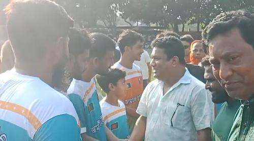 খেলাধুলায় যুবসমাজকে এগিয়ে দেওয়ার প্রতিশ্রুতি আব্দুল্লাহ আল কায়েসের