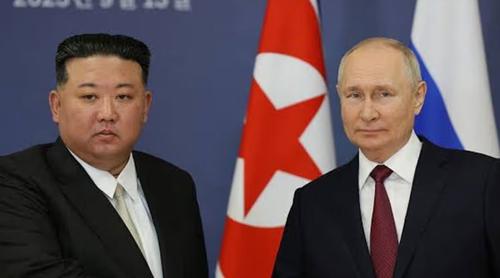 উ. কোরিয়া-রাশিয়ার সম্পর্ক আরও জোরদারের অঙ্গীকার কিম ও পুতিনের