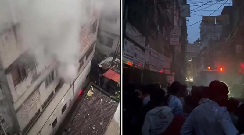 পুরান ঢাকায় গোডাউনে আগুন, নিয়ন্ত্রণে ফায়ার সার্ভিসের ৭ ইউনিট