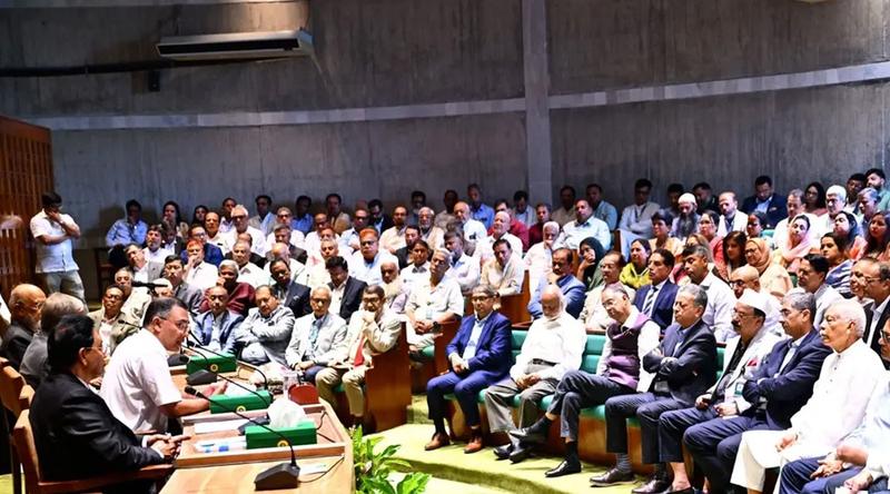 রাষ্ট্রপতি নির্বাচনের আগে বিএনপির সংসদীয় দলের সভা