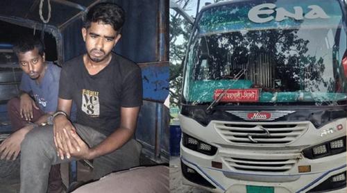 মহাখালী থেকে বাস চুরি করে পালাচ্ছিল দুই চোর, ৯৯৯ এর সহায়তায় উদ্ধার