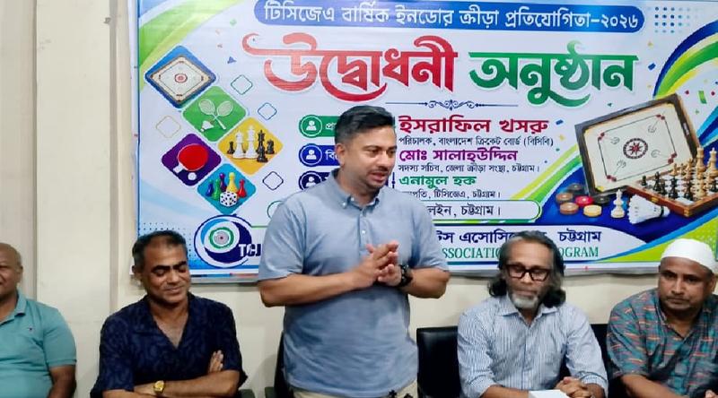 ক্রীড়াঙ্গনকে রাজনীতিমুক্ত রাখতে হবে : ইসরাফিল খসরু
