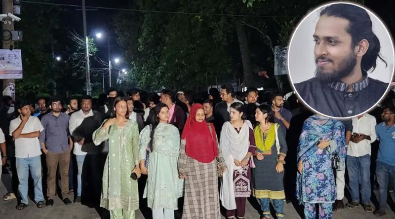 রাকসুর ভিপি ও আম্মারের বিরুদ্ধে টাকা আত্মসাতের অভিযোগে ছাত্রদলের বিক্ষোভ