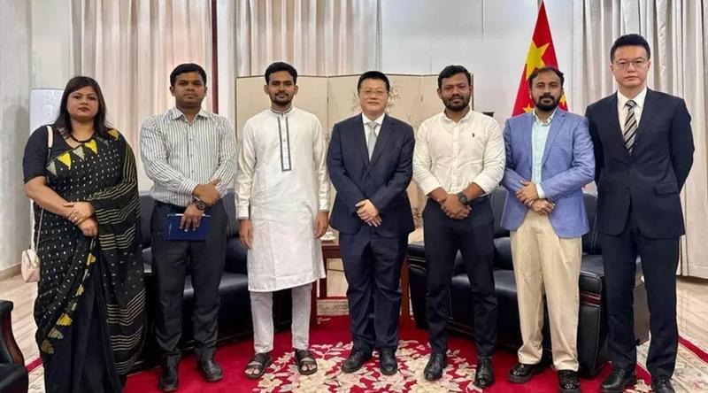 চীনের রাষ্ট্রদূতের সঙ্গে এনসিপির প্রতিনিধি দলের সাক্ষাৎ