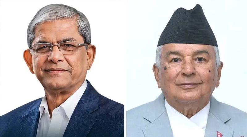 মির্জা ফখরুলকে নতুন দায়িত্বের জন্য নেপালের রাষ্ট্রপতির অভিনন্দন