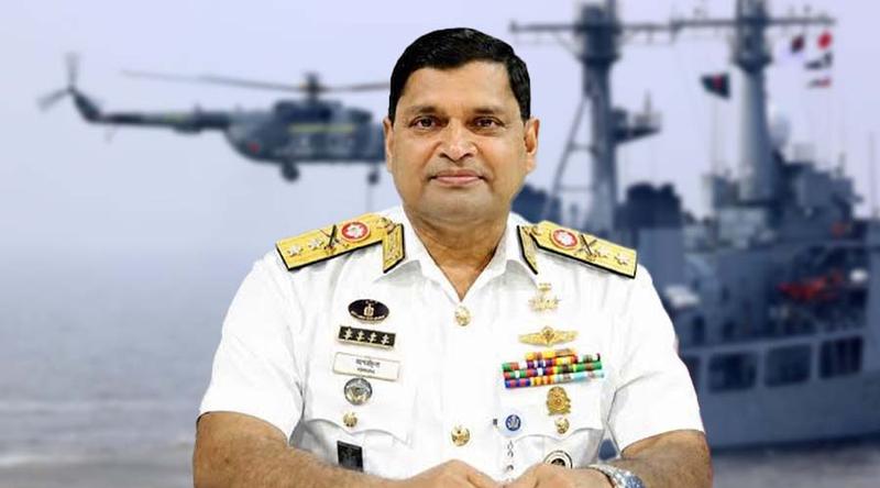 অ্যাডমিরাল পদে পদোন্নতি পেলেন নৌবাহিনী প্রধান