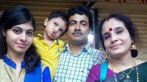 রংপুরে হত্যাকাণ্ডের শিকার স্কুল শিক্ষক ও স্ত্রী-সন্তানদের শেষকৃত্য সম্পন্ন