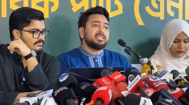 ৬ মাস মূল্যায়নের জন্য যথেষ্ট না হলেও বিএনপি সরকার ব্যর্থ: নাহিদ ইসলাম