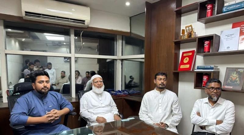 এনসিপি কার্যালয়ে জামায়াত আমির