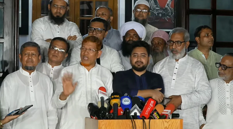রাজধানীর শাহবাগ থেকে সংসদ অভিমুখে ১১ দলের পথযাত্রা কর্মসূচি ঘোষণা
