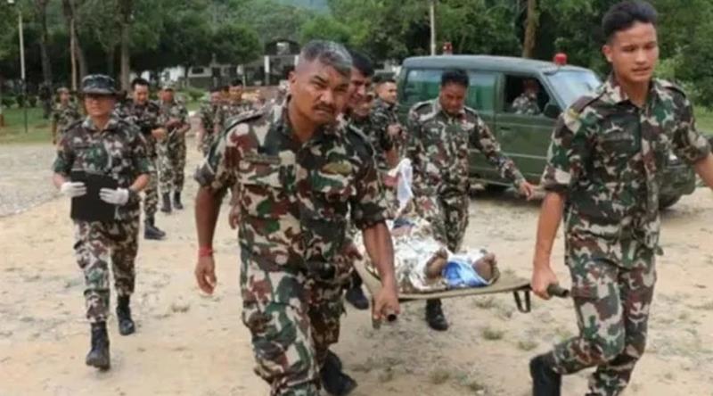 নেপালে বন্যায় উদ্ধারকাজে ২ হাজার সেনা মোতায়েন