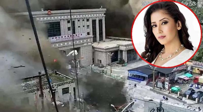নেপালের দুর্যোগে ভেঙে পড়েছেন মনীষা