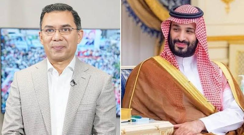 সৌদি যুবরাজকে চিঠি দিলেন প্রধানমন্ত্রী তারেক রহমান