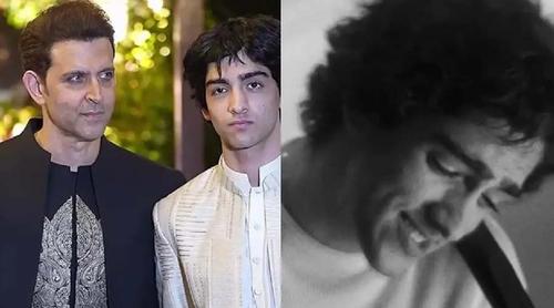 সংগীতজগতে হৃতিকপুত্র হৃহানের অভিষেক