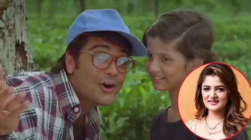 প্রসেনজিতের মেয়ের চরিত্রে ৮ বছরেই অভিনয়ে শ্রাবন্তী
