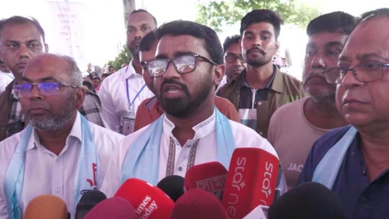 ভারতের সাথে সম্মান এবং মর্যাদার ভিত্তিতে বাংলাদেশের জনগণের সম্পর্ক চাই: রাশেদ খাঁন
