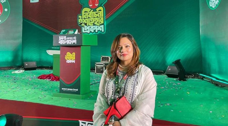 জামায়াত-এনসিপির ইশতিহার ঘোষণা অনুষ্ঠানে থাকতে পেরে সম্মানিত বোধ করছি : মোনামী