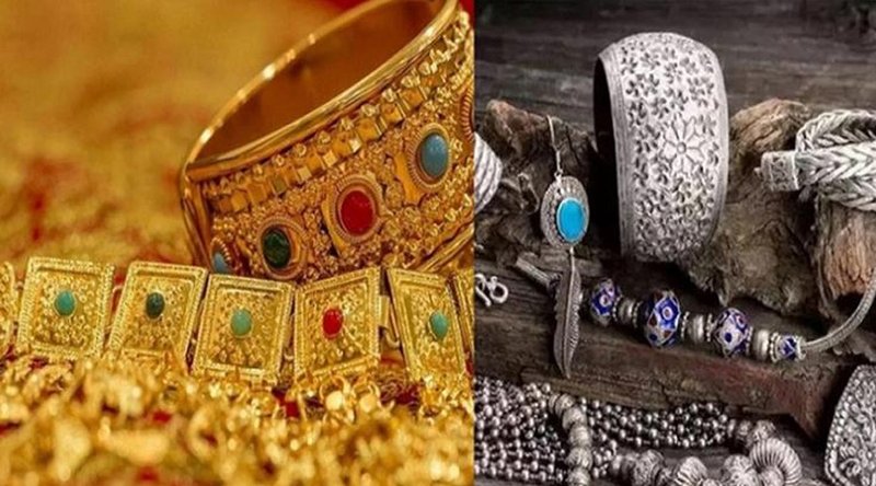 বিশ্ববাজারে আবারও স্বর্ণ ও রুপার দামে বড় পতন