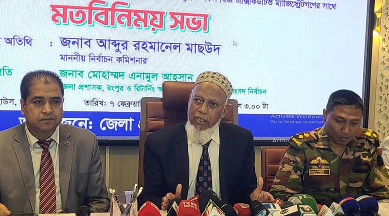 এবার কোনো ইলেকশন ইঞ্জিনিয়ারিং হবে না: ইসি মাছউদ