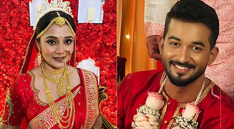 বৌভাতে ভরপুর বাঙালিয়ানা, নতুন বউয়ের সাজে নজর কাড়লেন প্রিয়াঙ্কা