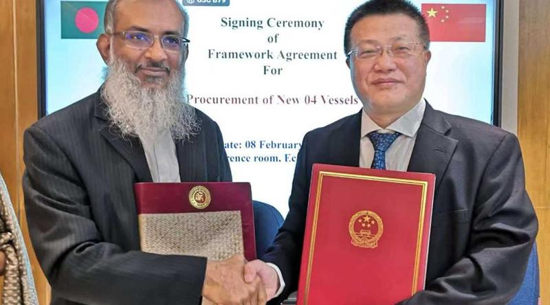 চীন থেকে চারটি নতুন জাহাজ কিনছে বাংলাদেশ