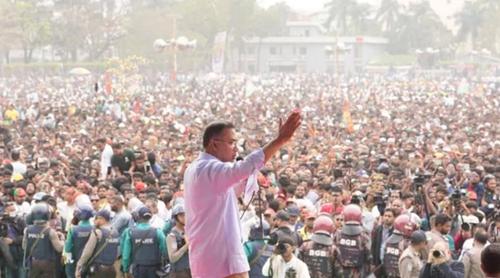 প্রচারণার শেষ দিনে ঢাকার ৮ জায়গায় পথসভা করবেন তারেক রহমান