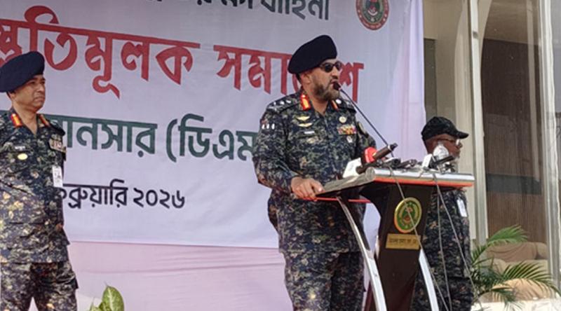 ভোটকেন্দ্রে সাহসিকতার সঙ্গে দায়িত্ব পালনের নির্দেশ আনসার মহাপরিচালকের