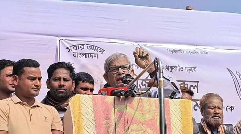 দাঁড়িপাল্লায় ভোট দিলে বেহেশত পাওয়া যাবে-এমন বিভ্রান্তিতে ইমান নষ্ট করবেন না: মির্জা ফখরুল