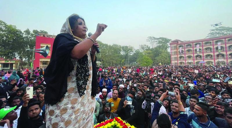 আমি এমপি না হলেও আপনাদের পাশে থাকব : শামা ওবায়েদ