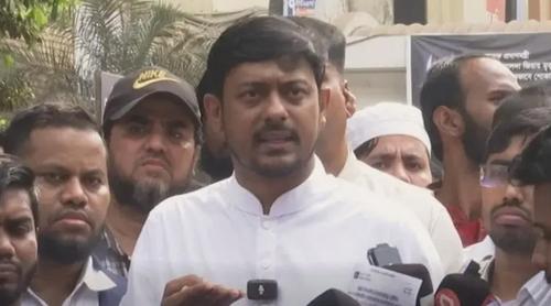 শাহবাগে গণসংযোগ করে প্রচারণা শেষ করলেন নাসীরুদ্দীন পাটওয়ারী