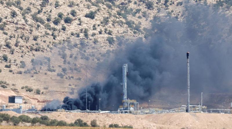 ইরাকের তেল শোধনাগারে ভয়াবহ অগ্নিকাণ্ড