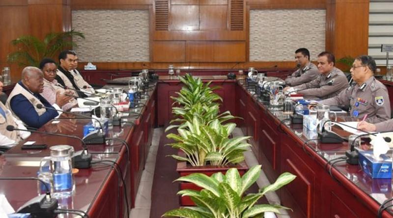 কমনওয়েলথ অবজারভার গ্রুপের সঙ্গে আইজিপির সাক্ষাৎ