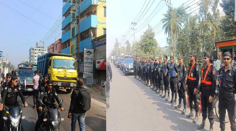 নোয়াখালীতে ভোটকেন্দ্রের নিরাপত্তা দেবেন আইনশৃঙ্খলা বাহিনীর ১৬ হাজার সদস্য