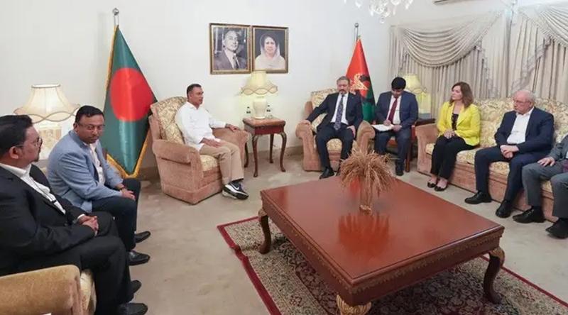 তারেক রহমানের সঙ্গে তুরস্কের রাষ্ট্রদূত ও পর্যবেক্ষক দলের বৈঠক