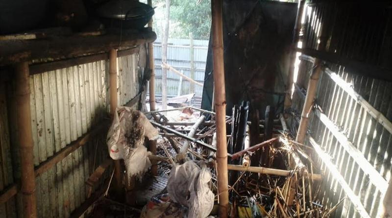 কুষ্টিয়ায় জামায়াত নেতার বাড়িতে আগুন